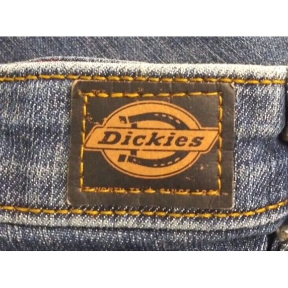 Dickies Men's Relaxed Fit Dark Wash Bootcut Jeans Size 31x32 - Picture 5 of 9